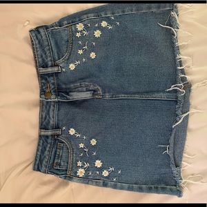 Denim skirt